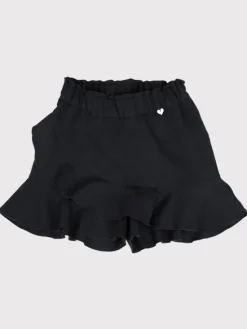 SLY Szorty materiałowe 3S-402A Czarny Comfortable Fit