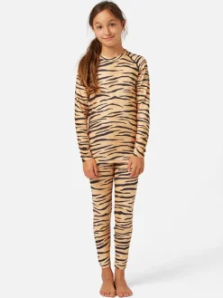 Surfanic Bielizna termoaktywna dolna Cozy SWE4606 Żółty Slim Fit