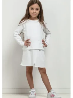 Tessita Bluza MMD41 Biały Basic Fit