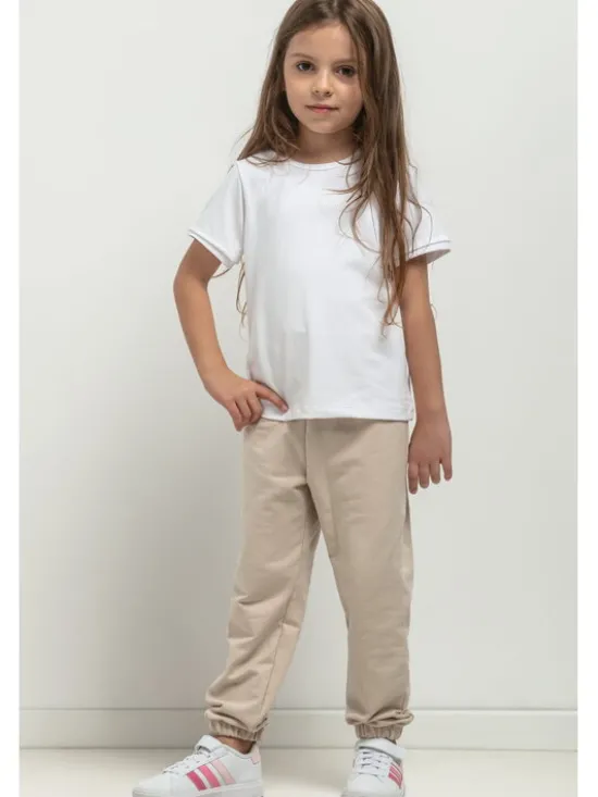 Tessita Bluzka BLUZKA MMD42_1_140 Biały Relaxed Fit