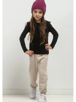 Tessita Bluzka BLUZKA MMD43_2_140 Czarny Regular Fit