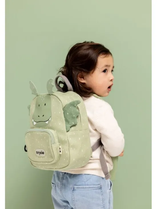 Trixie Baby Plecak Szkolny Mały plecak - Smok Zielony