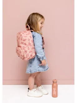 Trixie Baby Plecak Szkolny Plecak print Kot Różowy