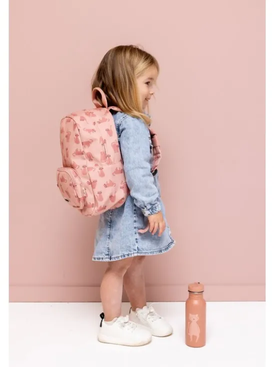 Trixie Baby Plecak Szkolny Plecak print Kot Różowy