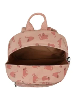 Trixie Baby Plecak Szkolny Plecak print Kot Różowy