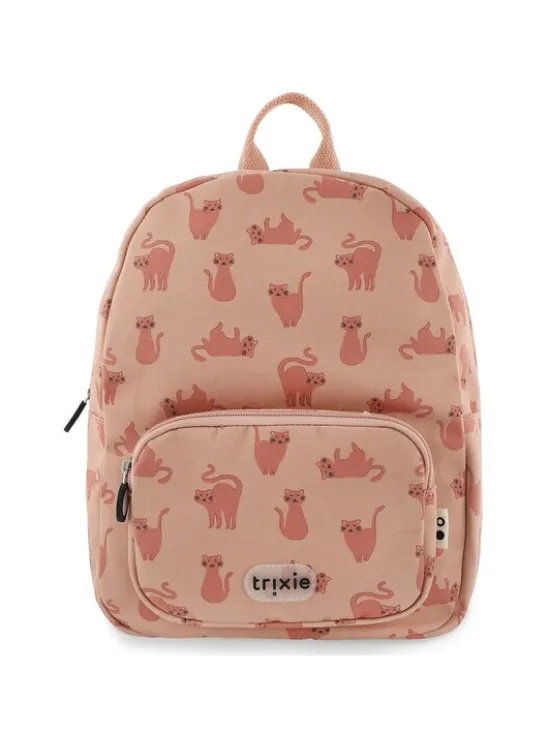 Trixie Baby Plecak Szkolny Plecak print Kot Różowy