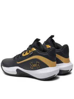 Under Armour Buty do koszykówki Grade School UA Lockdown 7 3028513 Czarny