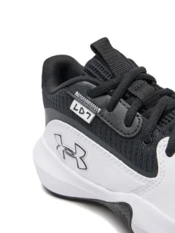 Under Armour Buty do koszykówki Grade School UA Lockdown 7 3028513 Biały