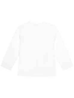 United Colors Of Benetton Bluzka 35RYC10QA Biały Regular Fit