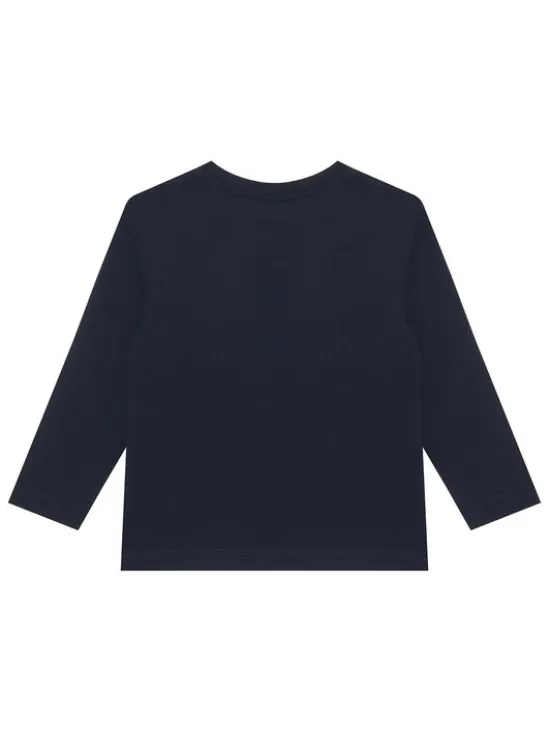 United Colors Of Benetton Bluzka 3I1XG10KQ Granatowy Regular Fit