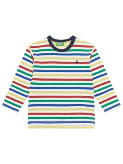 United Colors Of Benetton Bluzka 3FNLG10K9 Kolorowy Regular Fit