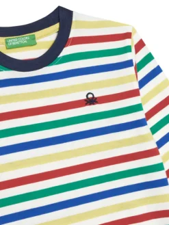 United Colors Of Benetton Bluzka 3FNLG10K9 Kolorowy Regular Fit