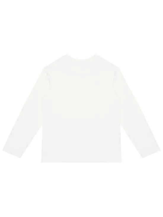 United Colors Of Benetton Bluzka 3I1XC10Q3 Biały Regular Fit