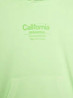 United Colors Of Benetton Bluza 3WITC204G Zielony Relaxed Fit