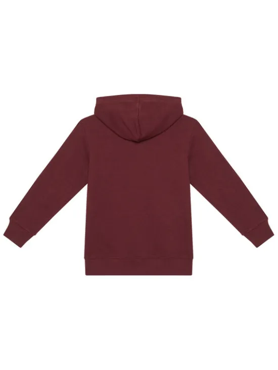 United Colors Of Benetton Bluza 32N4C204U Bordowy Regular Fit