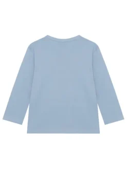 United Colors Of Benetton Bluzka 3I1XG10KH Błękitny Regular Fit