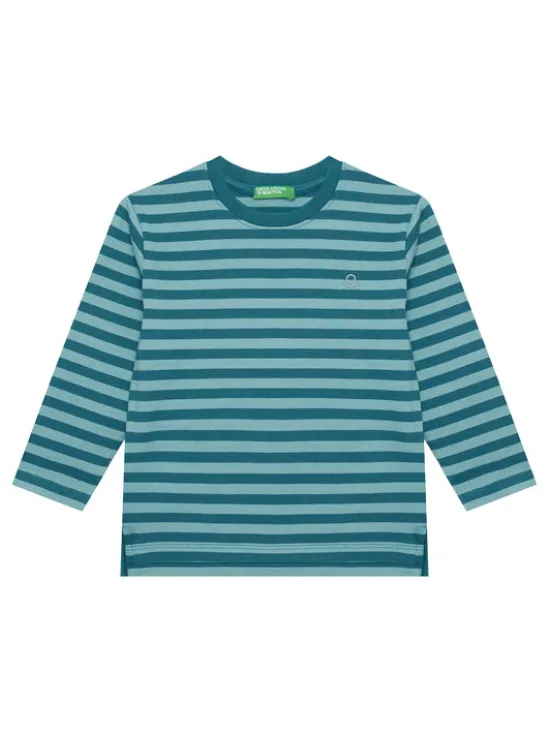 United Colors Of Benetton Bluzka 3FNLG10K9 Kolorowy Regular Fit