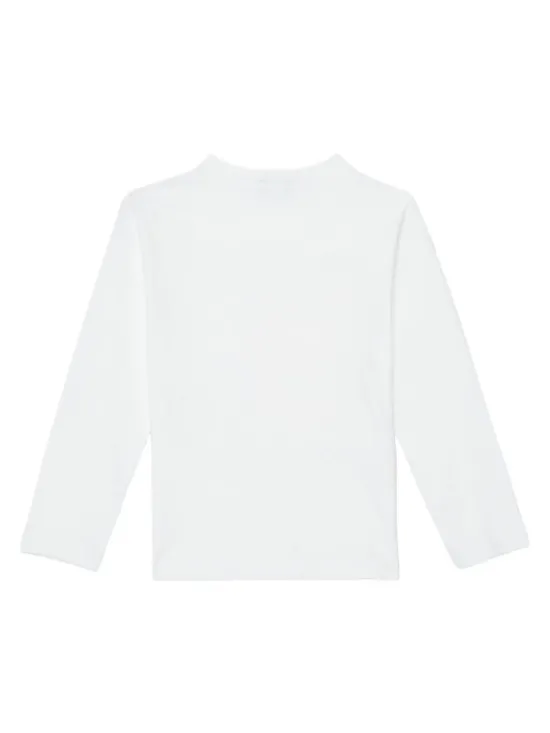 United Colors Of Benetton Bluzka 3JERC10QO Biały Regular Fit