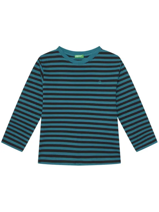United Colors Of Benetton Bluzka 3FNLC10QB Kolorowy Regular Fit