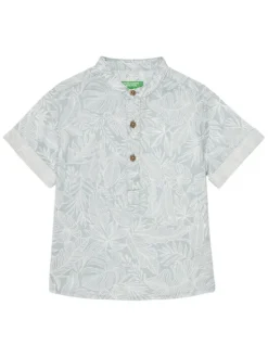 United Colors Of Benetton Koszula 5OUGGQ02G Niebieski Regular Fit