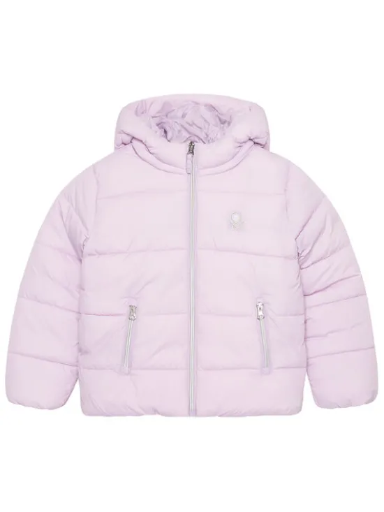 United Colors Of Benetton Kurtka zimowa 2LETCN04Y Różowy Regular Fit