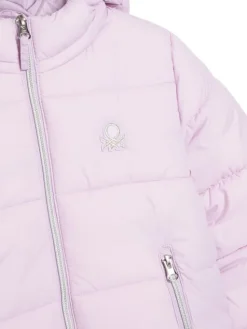 United Colors Of Benetton Kurtka zimowa 2LETCN04Y Różowy Regular Fit
