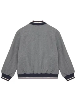 United Colors Of Benetton Kurtka bomber 2LLUCN06G Szary Regular Fit