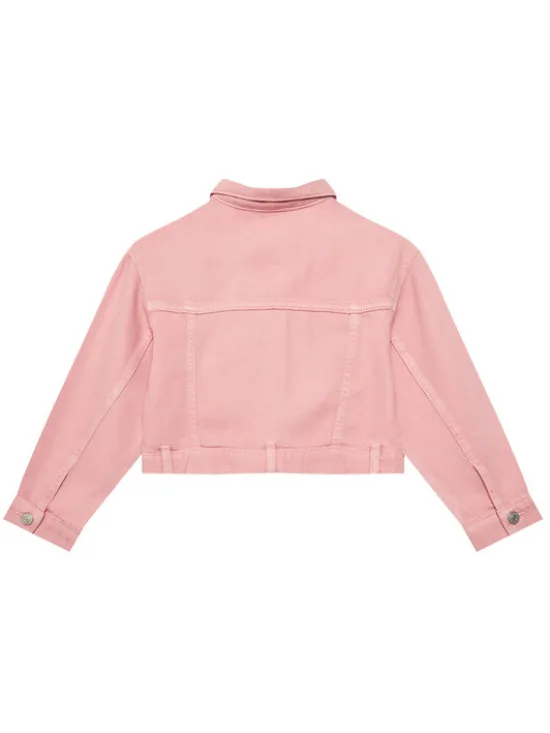 United Colors Of Benetton Kurtka przejściowa 21AQCN060 Różowy Regular Fit