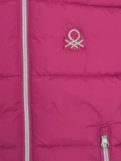United Colors Of Benetton Kurtka zimowa 2LETCN04Y Różowy Regular Fit
