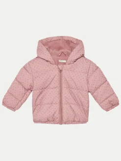 United Colors Of Benetton Kurtka zimowa 2ITSAN00M Różowy Regular Fit
