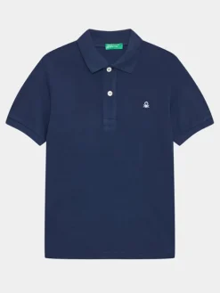 United Colors Of Benetton Polo 3089C300Q Granatowy Regular Fit
