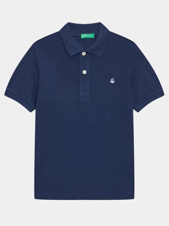 United Colors Of Benetton Polo 3089C300Q Granatowy Regular Fit