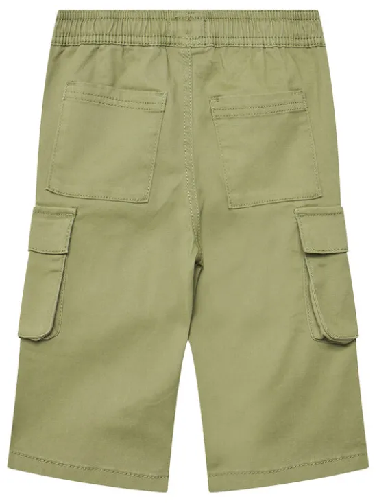 United Colors Of Benetton Spodnie materiałowe 4TCGGF02B Zielony Regular Fit