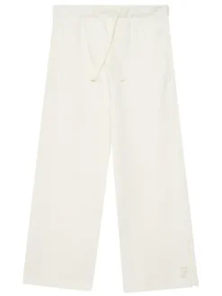 United Colors Of Benetton Spodnie dresowe 3NBMCF06K Écru Relaxed Fit