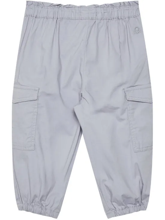 United Colors Of Benetton Spodnie materiałowe 4L2VGF028 Niebieski Relaxed Fit