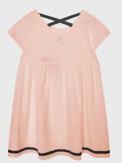 United Colors Of Benetton Sukienka letnia 4O9TCV013 Różowy Regular Fit