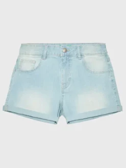 United Colors Of Benetton Szorty jeansowe 4XA2C9010 Błękitny Regular Fit
