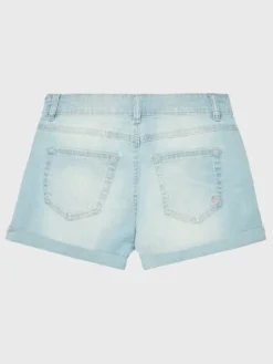 United Colors Of Benetton Szorty jeansowe 4XA2C9010 Błękitny Regular Fit