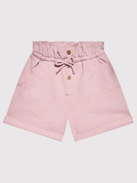 United Colors Of Benetton Szorty materiałowe 3BGUC900C Różowy Regular Fit