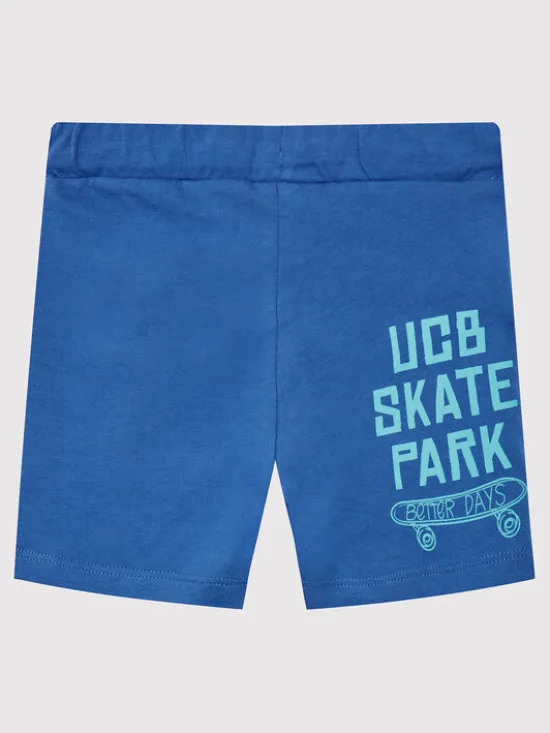 United Colors Of Benetton Szorty sportowe 3BL0G900G Niebieski Regular Fit