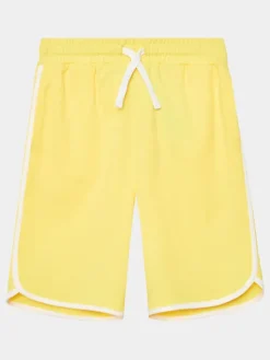 United Colors Of Benetton Szorty sportowe 3BL0C901R Żółty Regular Fit