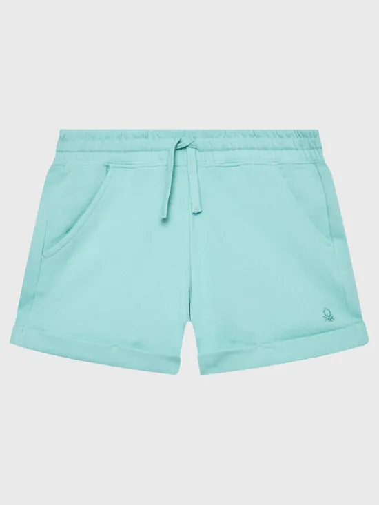 United Colors Of Benetton Szorty sportowe 3J68C901C Niebieski Regular Fit