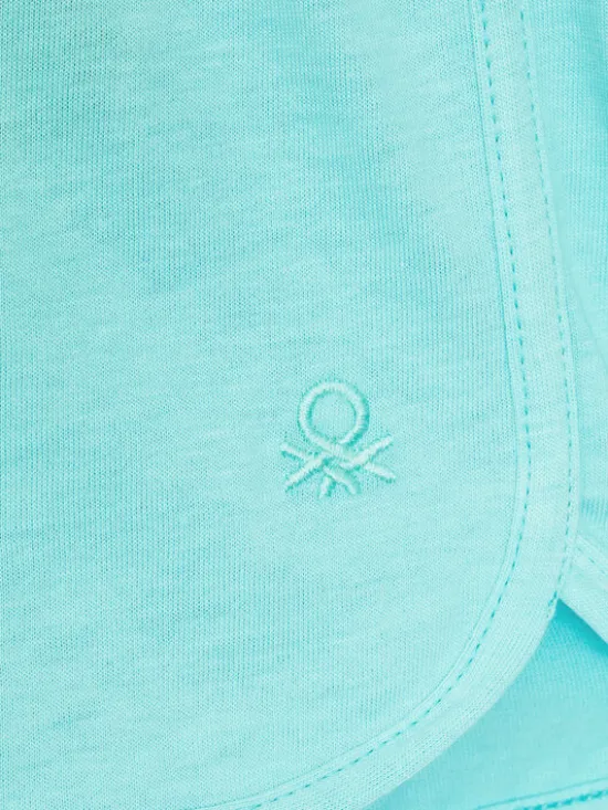 United Colors Of Benetton Szorty sportowe 3I1XC901F Niebieski Regular Fit
