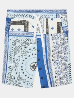 United Colors Of Benetton Szorty materiałowe 3OVTC901V Niebieski Regular Fit