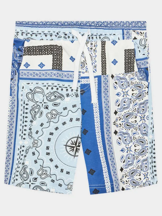 United Colors Of Benetton Szorty materiałowe 3OVTC901V Niebieski Regular Fit