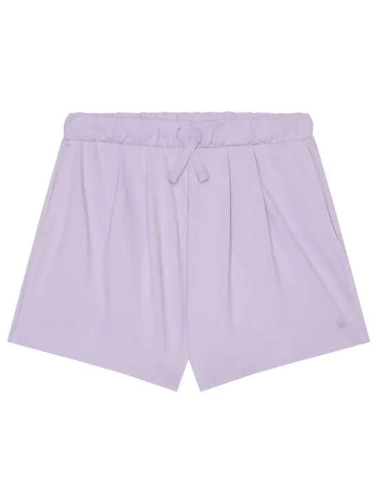 United Colors Of Benetton Szorty sportowe 3BL0C903I Fioletowy Regular Fit