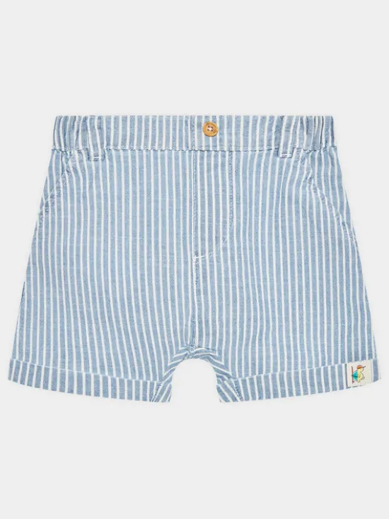 United Colors Of Benetton Szorty materiałowe 47PQA900A Niebieski Regular Fit