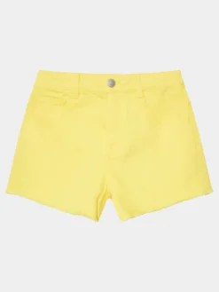 United Colors Of Benetton Szorty sportowe 4HB5C901N Żółty Regular Fit
