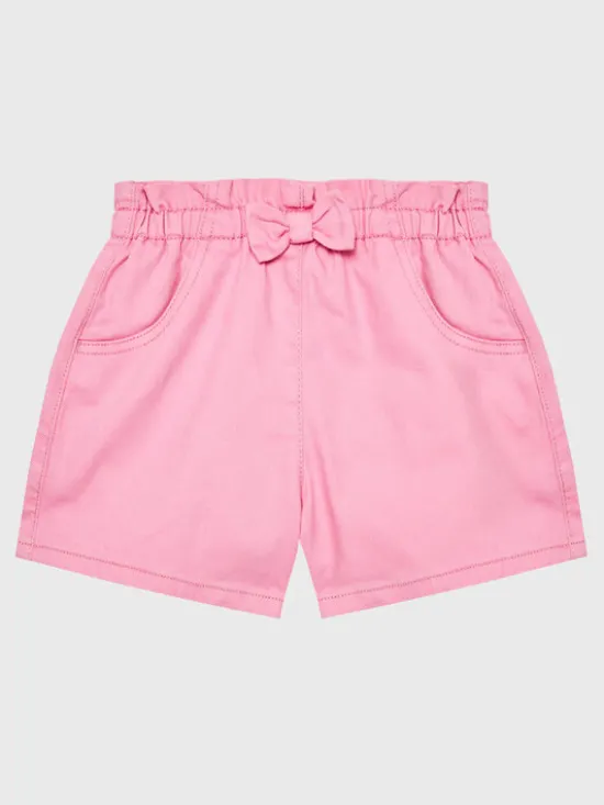 United Colors Of Benetton Szorty materiałowe 4RISG900W Różowy Regular Fit