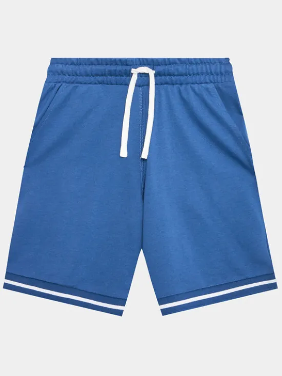 United Colors Of Benetton Szorty materiałowe 3BC1C901T Niebieski Regular Fit